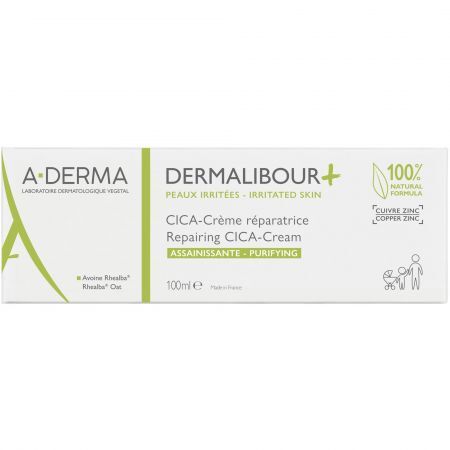 A-DERMA DERMALIBOUR + CICA Krem reg. 100ml - - 100 ml