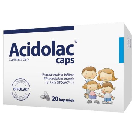Acidolac caps x 20 kaps.
