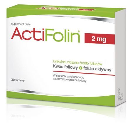 ActiFolin 2 mg tabl. 30 tabl. tabl. - 30 tabl.