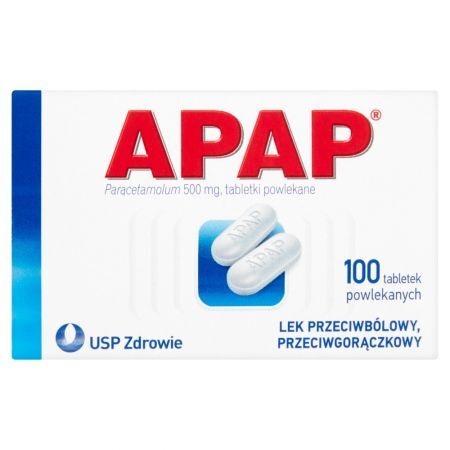 Apap Tabletki powlekane 100 tabletek