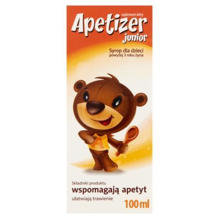 Apetizer Junior Suplement diety syrop 100 ml