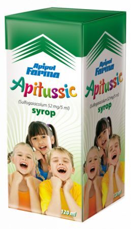 Apitussic dzieci syrop 0,052 g/5ml 120 ml