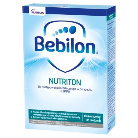 Bebilon Nutriton Żywność specjalnego przeznaczenia medycznego dla niemowląt od urodzenia 135 g