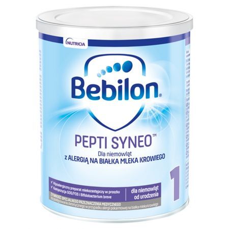 Bebilon pepti 1 Syneo Żywność specjalnego przeznaczenia medycznego 400 g
