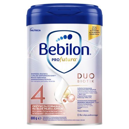 Bebilon Profutura Duobiotik 4 Formuła na bazie mleka po 2. roku życia 800 g