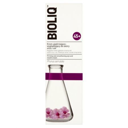 Bioliq 45+ Krem ujędrniająco-wygładzający do skóry oczu i ust 15 ml