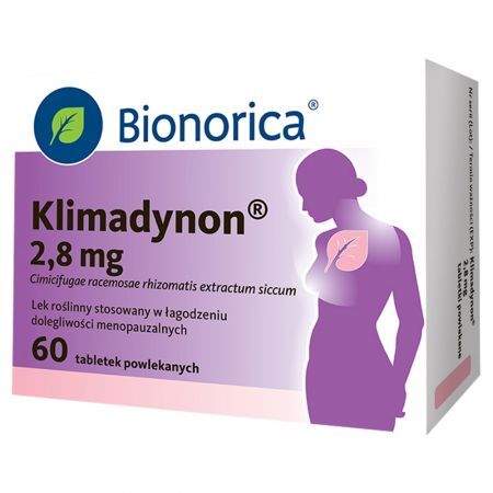 Bionorica Klimadynon 2,8 mg Lek roślinny 60 sztuk