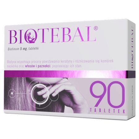Biotebal 5 mg x 90 tabl.