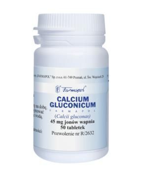 Calcium gluconicum tabl. 0.5 g 50 tabl.