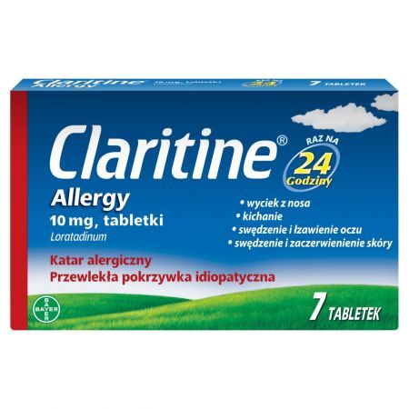 Claritine Allergy Tabletki 7 sztuk