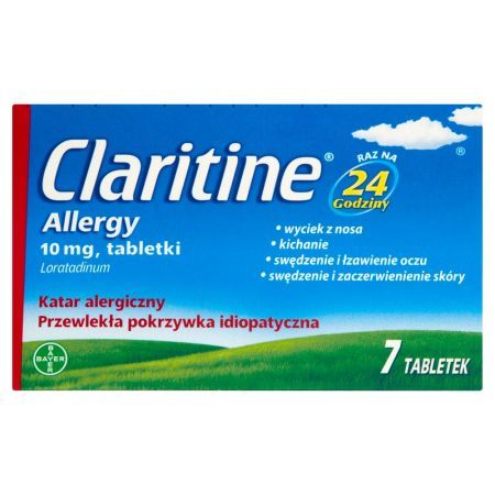 Claritine Allergy Tabletki 7 tabletek