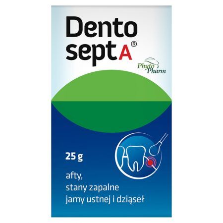 Dentosept A Płyn do stosowania w jamie ustnej 25 g