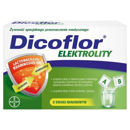 Dicoflor Elektrolity 40,8 g (6 x 6,8 g)