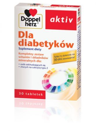 Doppelherz Aktiv d/diabetyków tabl. 30 tab