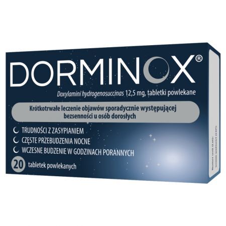 Dorminox 12,5 mg x 20 tabl.