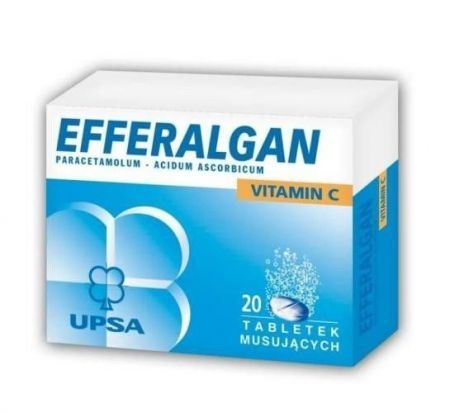 Efferalgan Vitamin C tabl.mus. 20 szt.