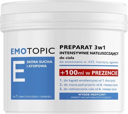 EMOTOPIC W.MED Prep 3W1 500 ml