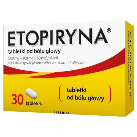 Etopiryna (300mg + 50mg + 100mg) x 30 tabl.
