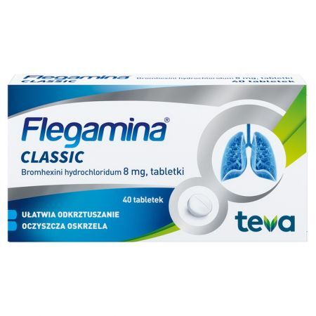 Flegamina Classic Tabletki 40 sztuk