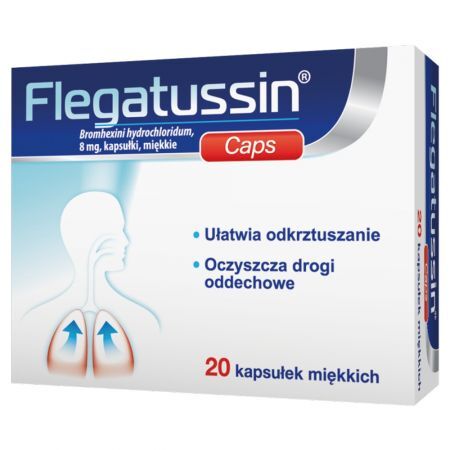 Flegatussin 8 mg x 20 kaps.