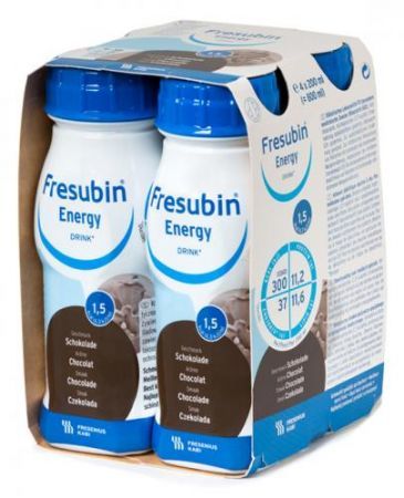 Fresubin Energy Drink s.czekoladowym 4x200ml