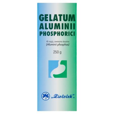 Gelatum Aluminii Phosphorici Aluminii phosphas 45 mg/g Zawiesina doustna 250 g