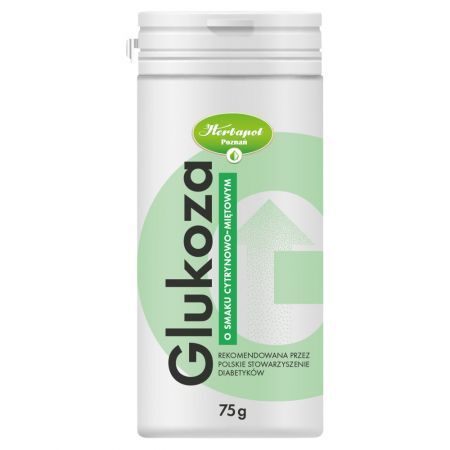 Glukoza o smaku cytrynowo-miętowym 75 g