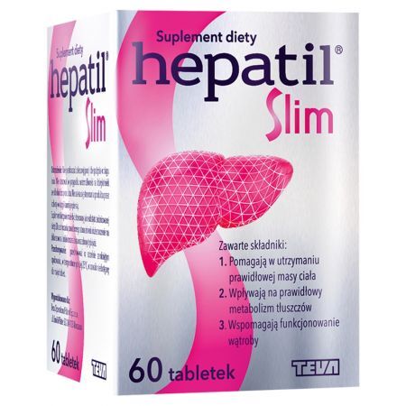Hepatil Slim Suplement diety 60 sztuk