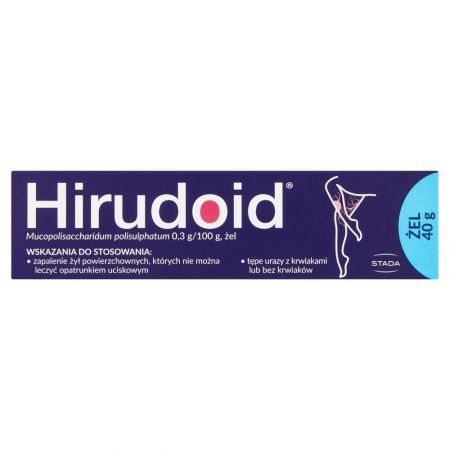 Hirudoid żel 0.3g/25000 E/  40 g         i