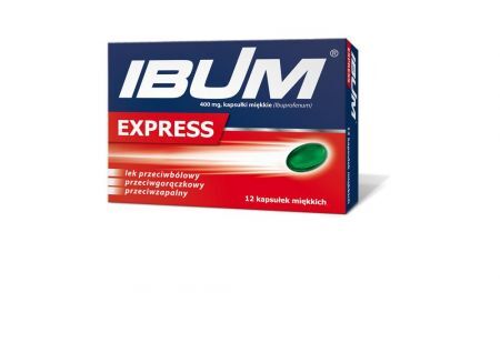 Ibum Express kaps.miękkie 0,4 g 12 kaps.