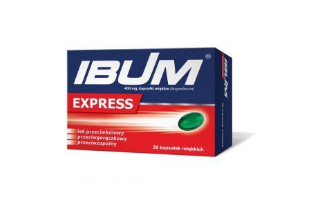 Ibum Express kaps.miękkie 0,4 g 36 kaps.