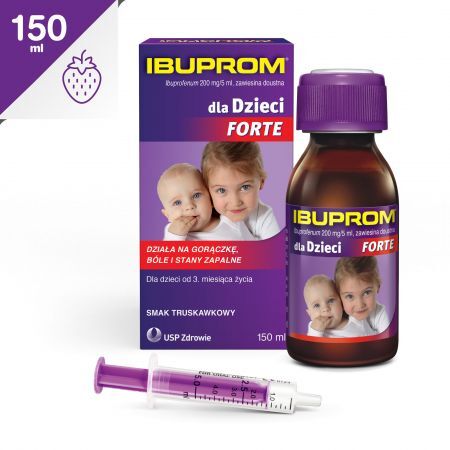 Ibuprom dla Dzieci Forte zaw.doust. 0,2g/5