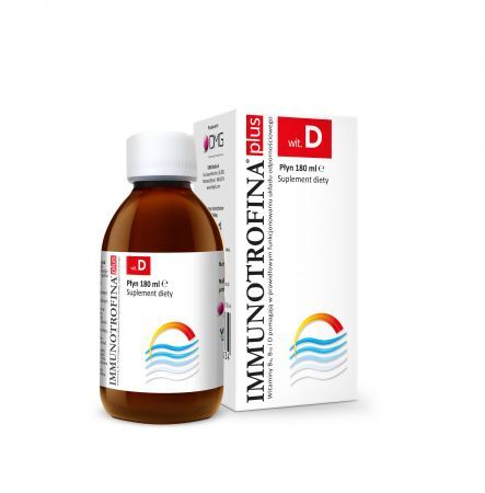 Immunotrofina plus wit. D płyn 180 ml płyn - 180 ml