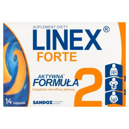 Linex Forte kaps. 0,02g 14kaps.