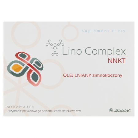 Lino Complex NNKT Suplement diety olej lniany zimnotłoczony 60 sztuk