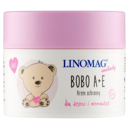 Linomag Bobo A+E Krem ochronny dla dzieci i niemowląt od 1. dnia życia 50 ml