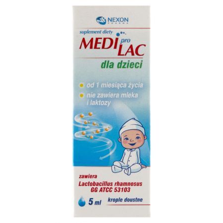 Mediprolac dla dzieci krop.doustne 5 ml