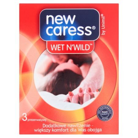 New Caress Wet N'Wild Prezerwatywy 3 sztuki