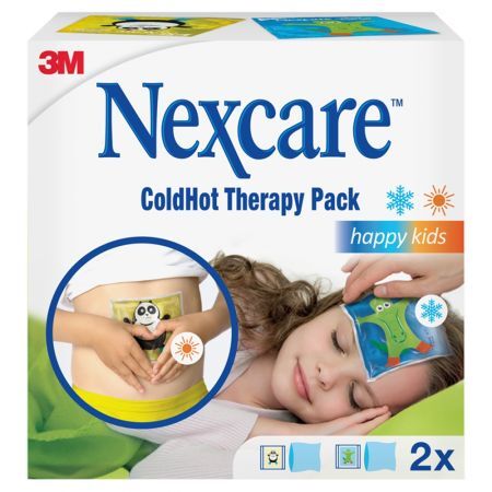 Nexcare ColdHot Therapy Pack Happy Kids Kompres 2 sztuki