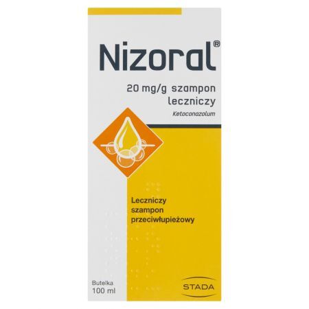 Nizoral 20 mg/g Leczniczy szampon przeciwłupieżowy 100 ml