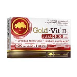 Olimp Gold-Vit D3 Fast 4000 j.m. 30tabl. tabl. - 30 tabl.