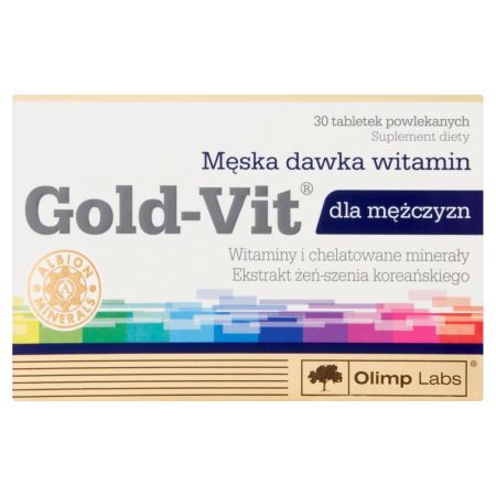 Olimp Labs Gold-Vit dla mężczyzn Suplement diety 36 g (30 sztuk)