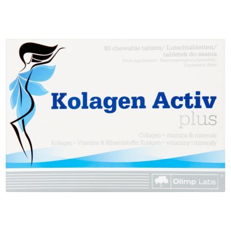 Olimp Labs Kolagen Activ plus Suplement diety 120 g (80 sztuk)