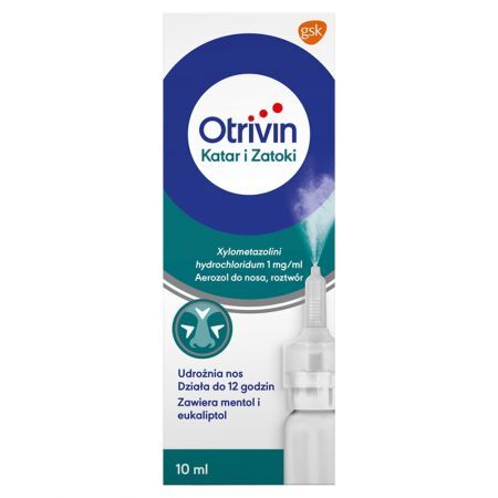Otrivin Aerozol do nosa katar i zatoki 10 ml