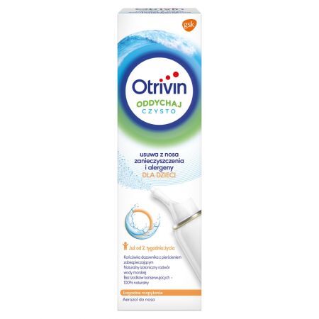 Otrivin Aerozol do nosa oddychaj czysto dla dzieci 100 ml