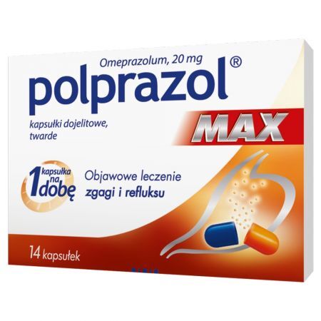 Polprazol Max 20 mg x 14 kaps.