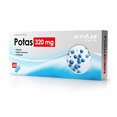 Potas 320 mg Activlab Pharma kaps. 60kaps.