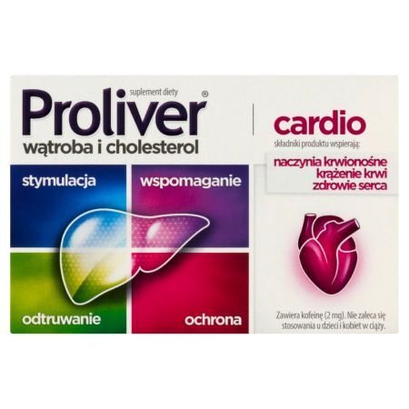 Proliver cardio Suplement diety 30 sztuk