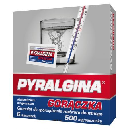 Pyralgina Gorączka 500 mg x6 sasz.