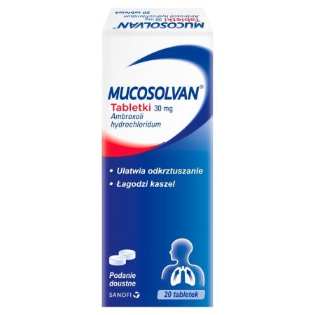 Sanofi Mucosolvan Tabletki 20 sztuk